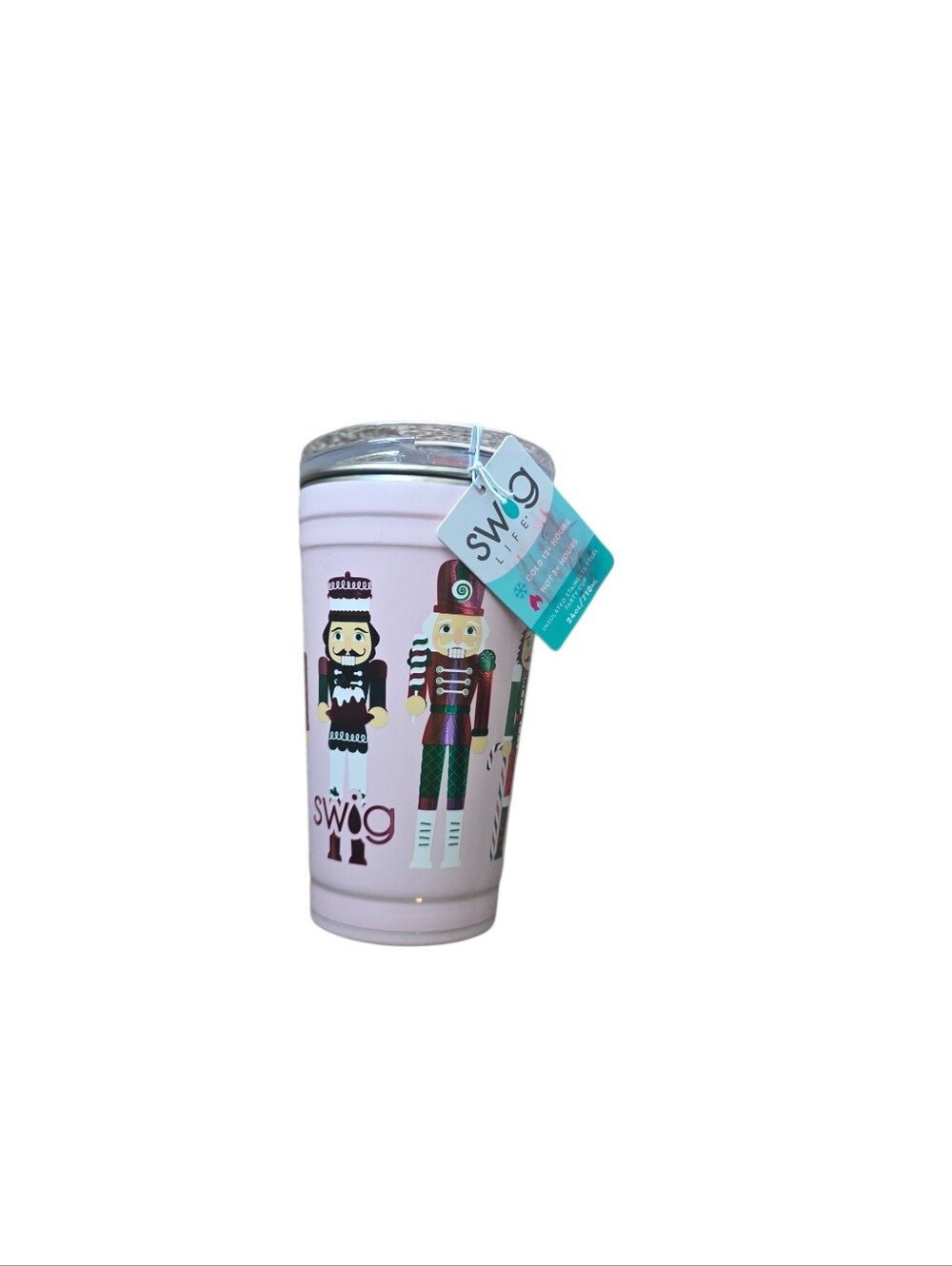 Swig Life Sugar Plum Soldiers Party Cup 24oz insulated hot and cold new